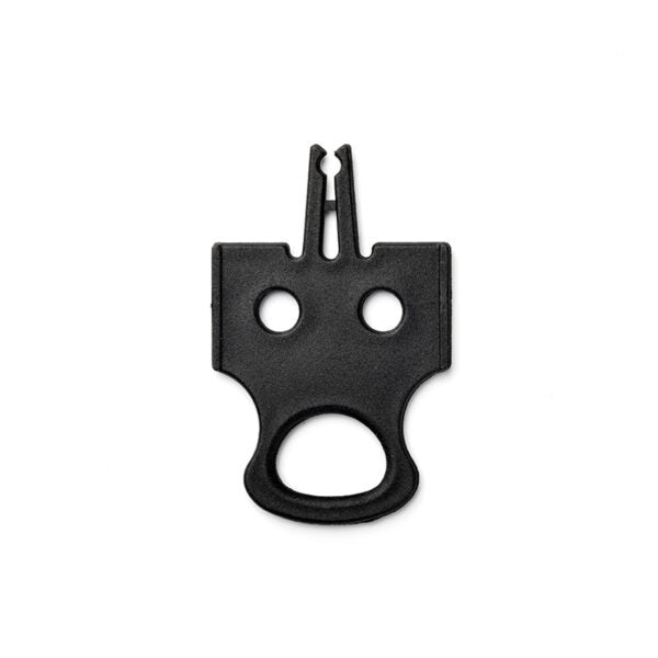 TRP 2-piston brake pad spacer tool for maintaining proper hydraulic brake pad alignment during service