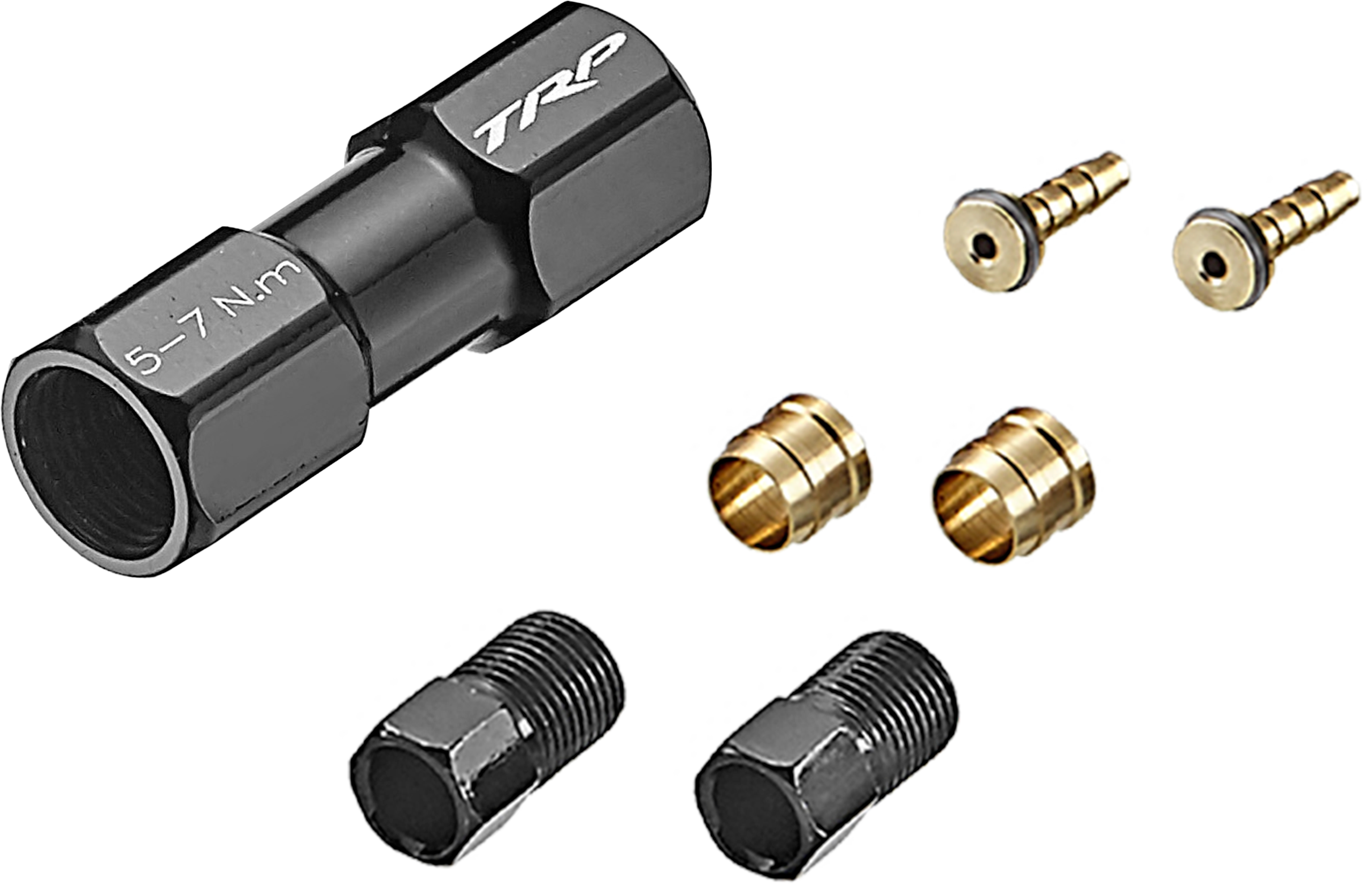TRP 5.5mm brake hose coupler for hydraulic brake line connections on mountain bike brake systems