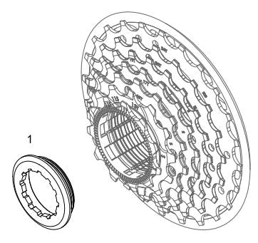 TRP EVO M8070 11-speed cassette for road and gravel bikes - cycling drivetrain compatibility"