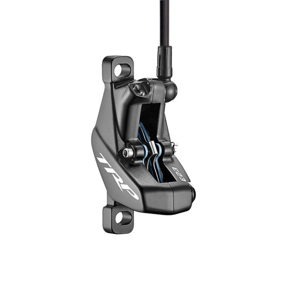 TRP DH-R downhill brake caliper in black for extreme mountain biking