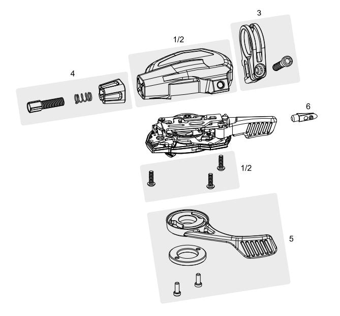 EVO 12 Shifter Parts