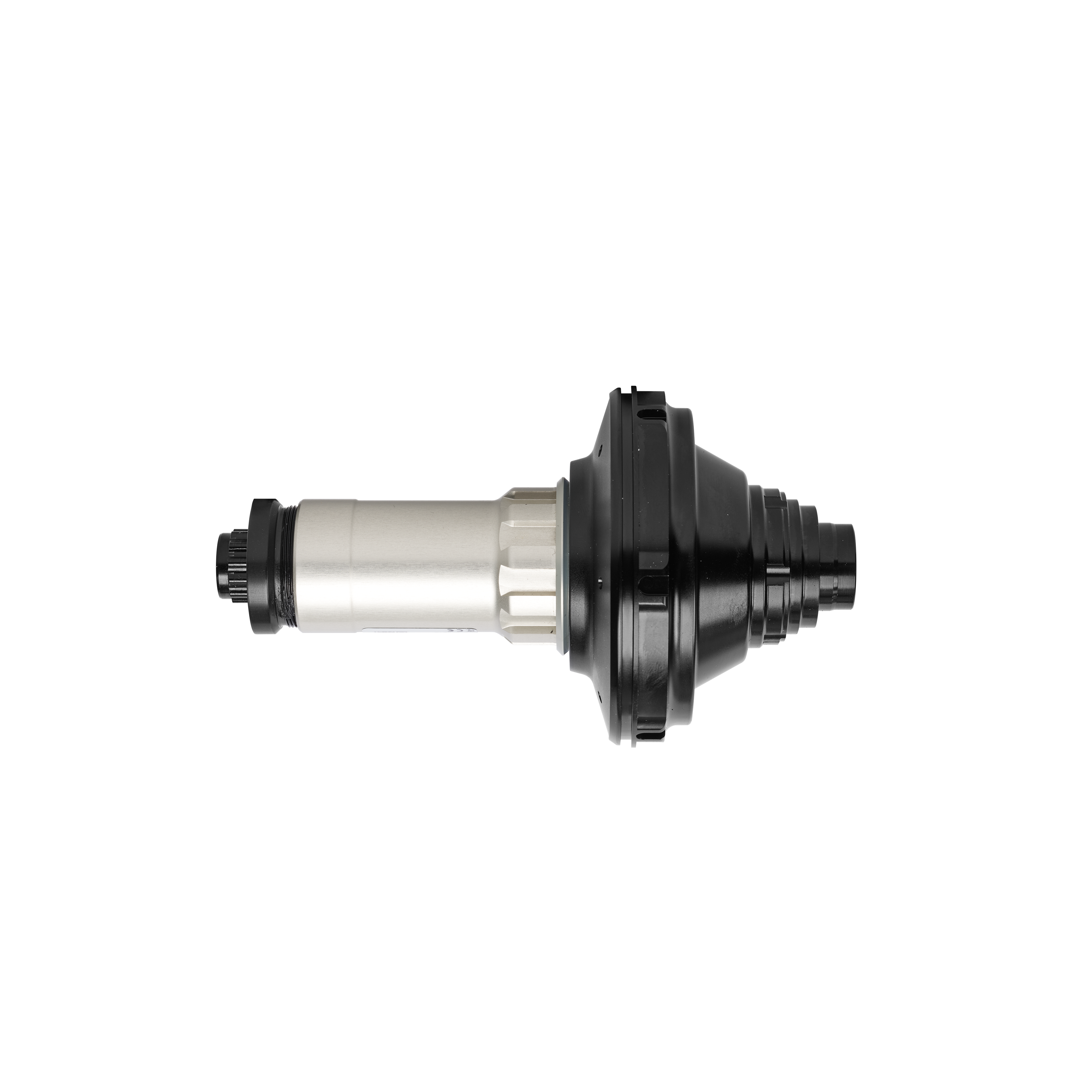 Classified Bicycle hub on a white background
