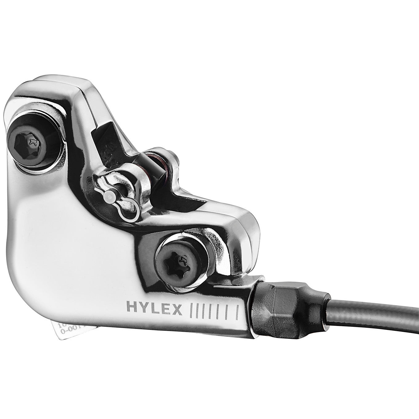 TRP Hylex FM brake caliper in silver finish for premium road and gravel bike braking systems
