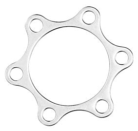 TRP disc brake rotor spacers for brake caliper alignment