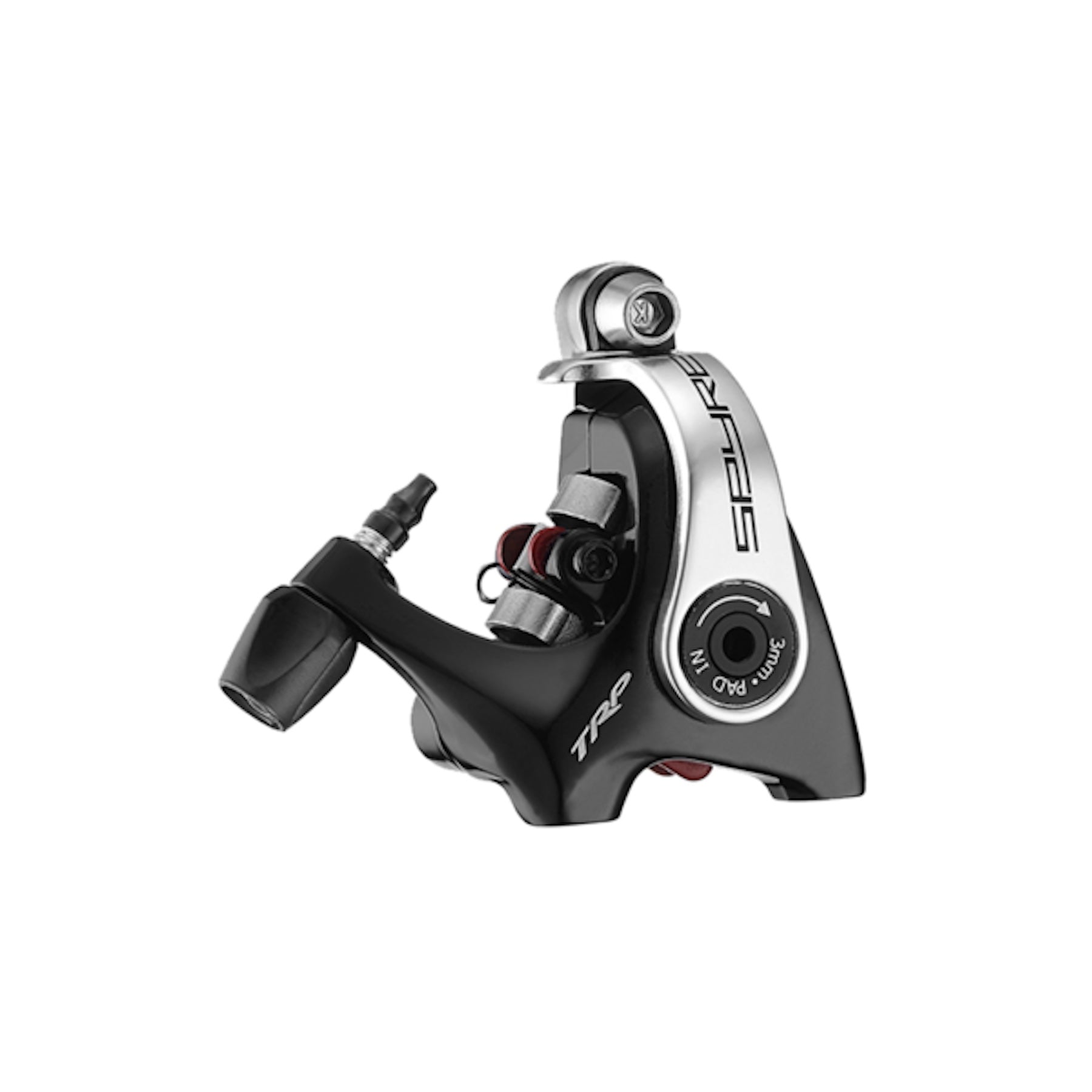 TRP Spyre flat mount mechanical disc brake caliper for consistent braking performance