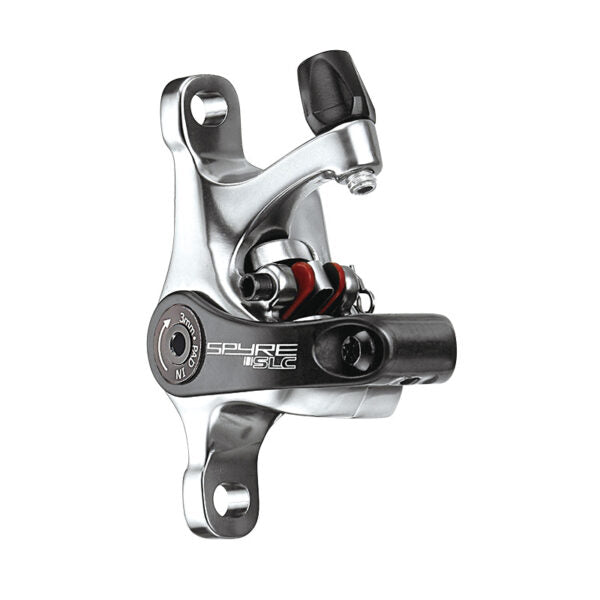 TRP Spyre SLC post mount mechanical disc brake for road and gravel cycling reliability
