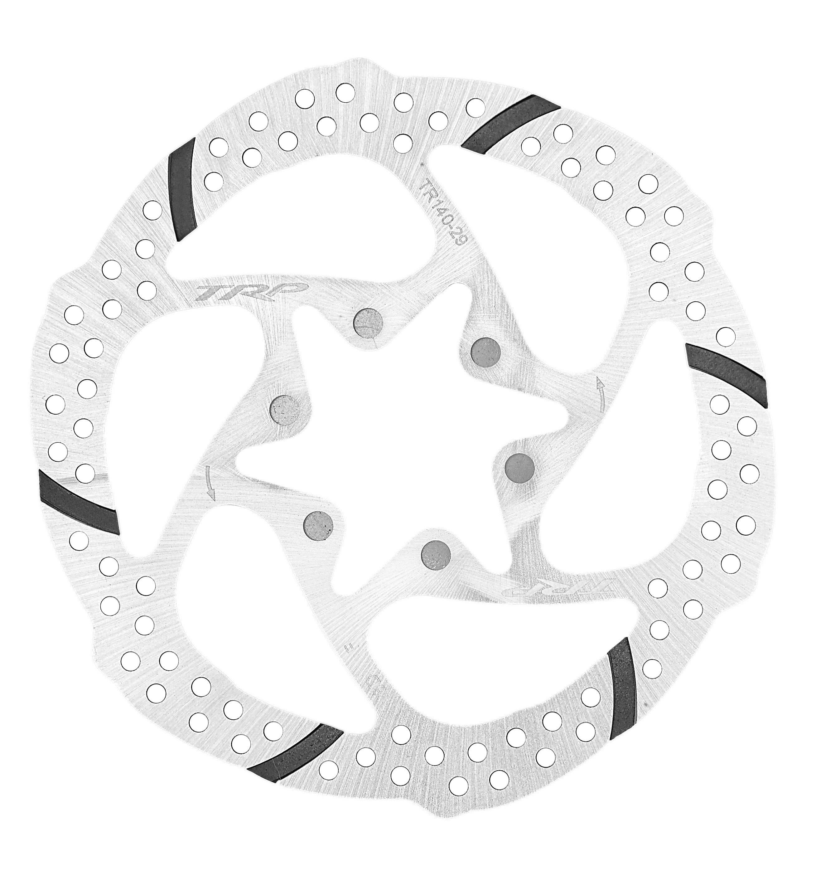 TRP TR140 compact 140mm disc brake rotor for lightweight road and gravel bike braking systems