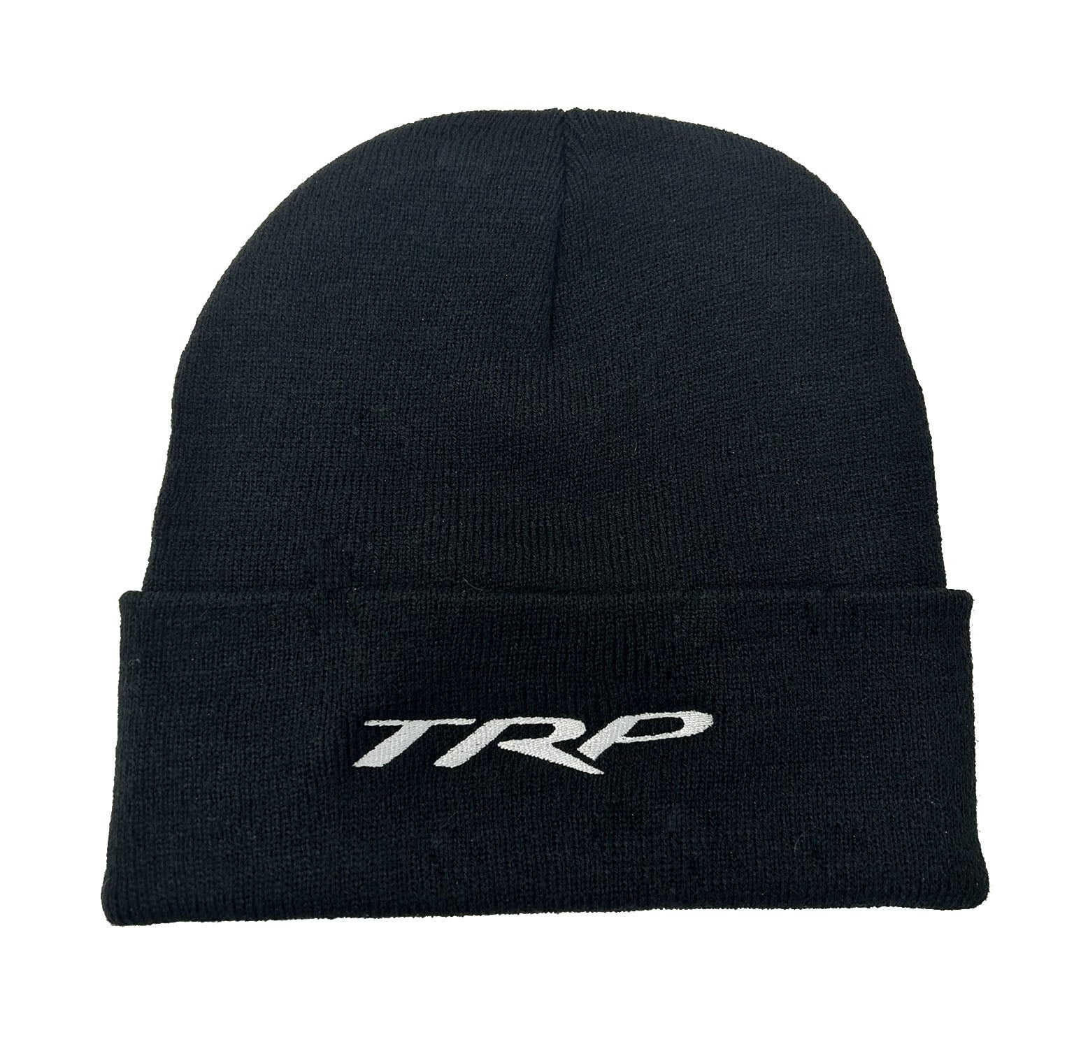TRP classic logo beanie for cold weather cycling and winter mountain bike riding apparel