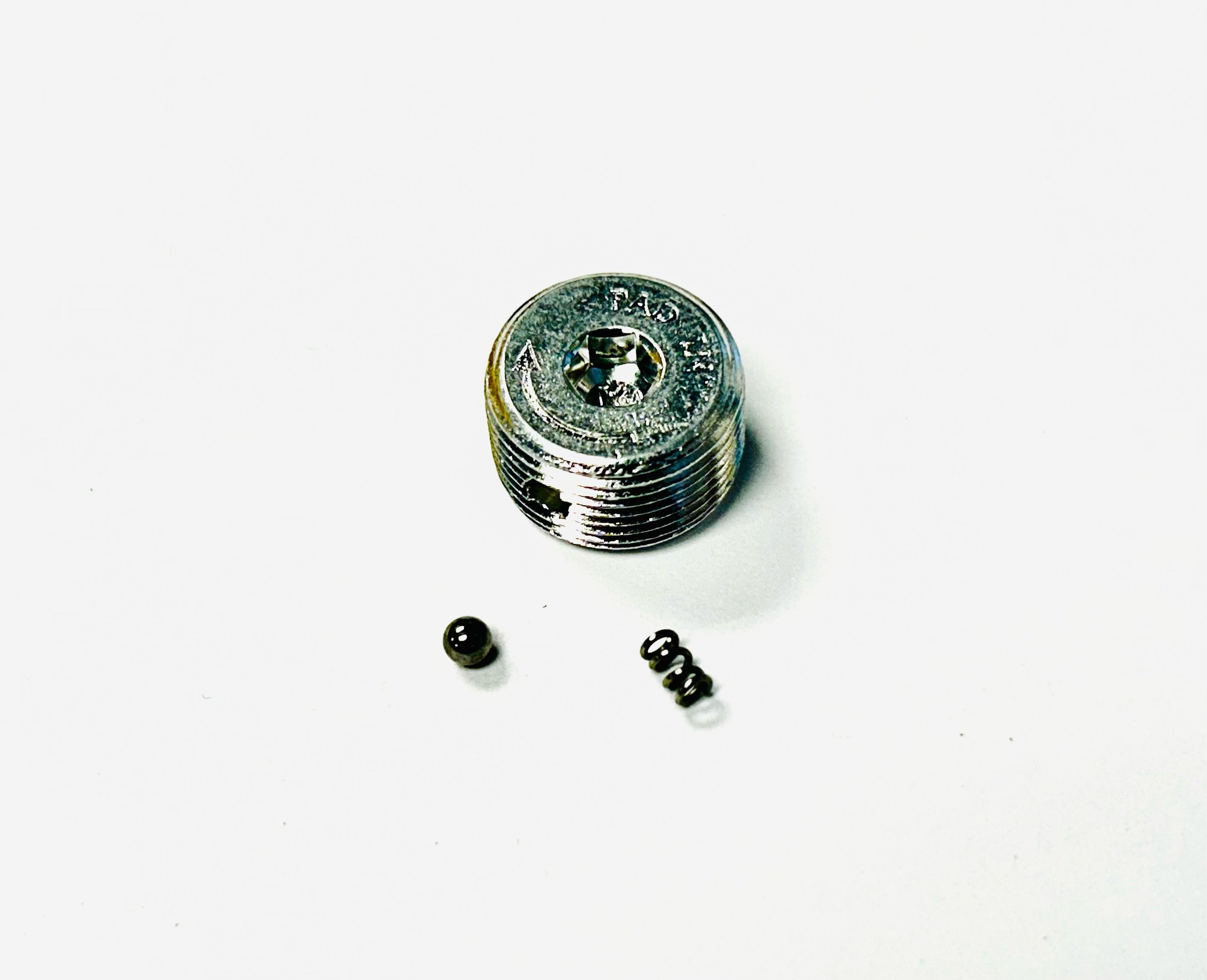 M280 Pad Adjust Screw, Bearing and Spring