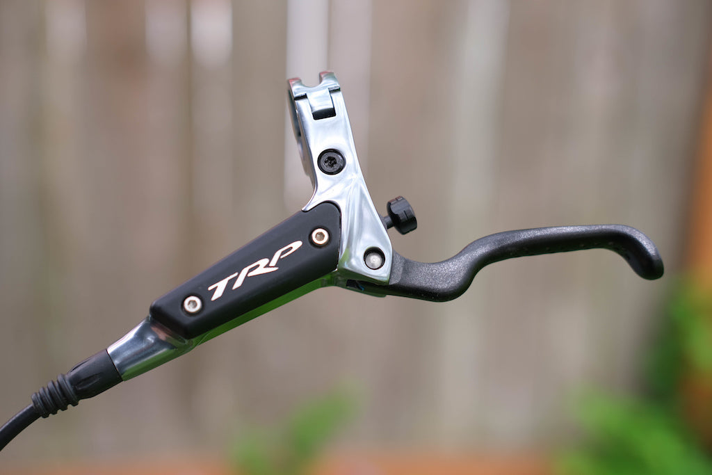 TRP professional mountain bike components lifestyle photography for  cycling market presentation"