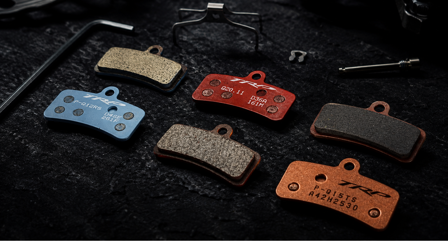 Blue, Red or Copper? Choosing the Right TRP Brake Pad Compound