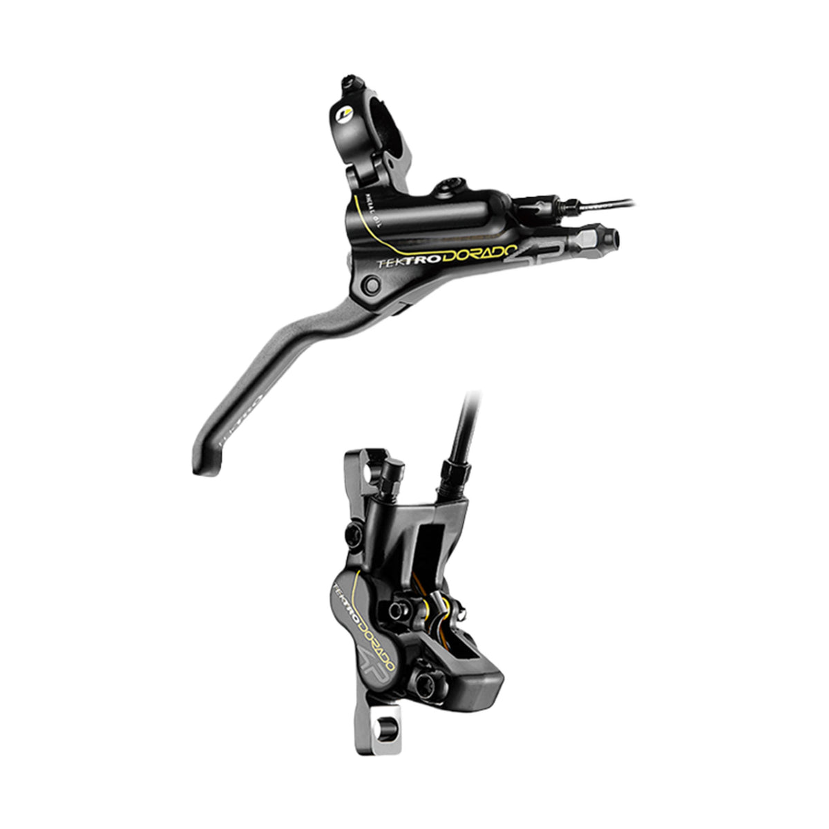 Tektro Orion 4P Disc Brake - Black, Right - Foto 1
